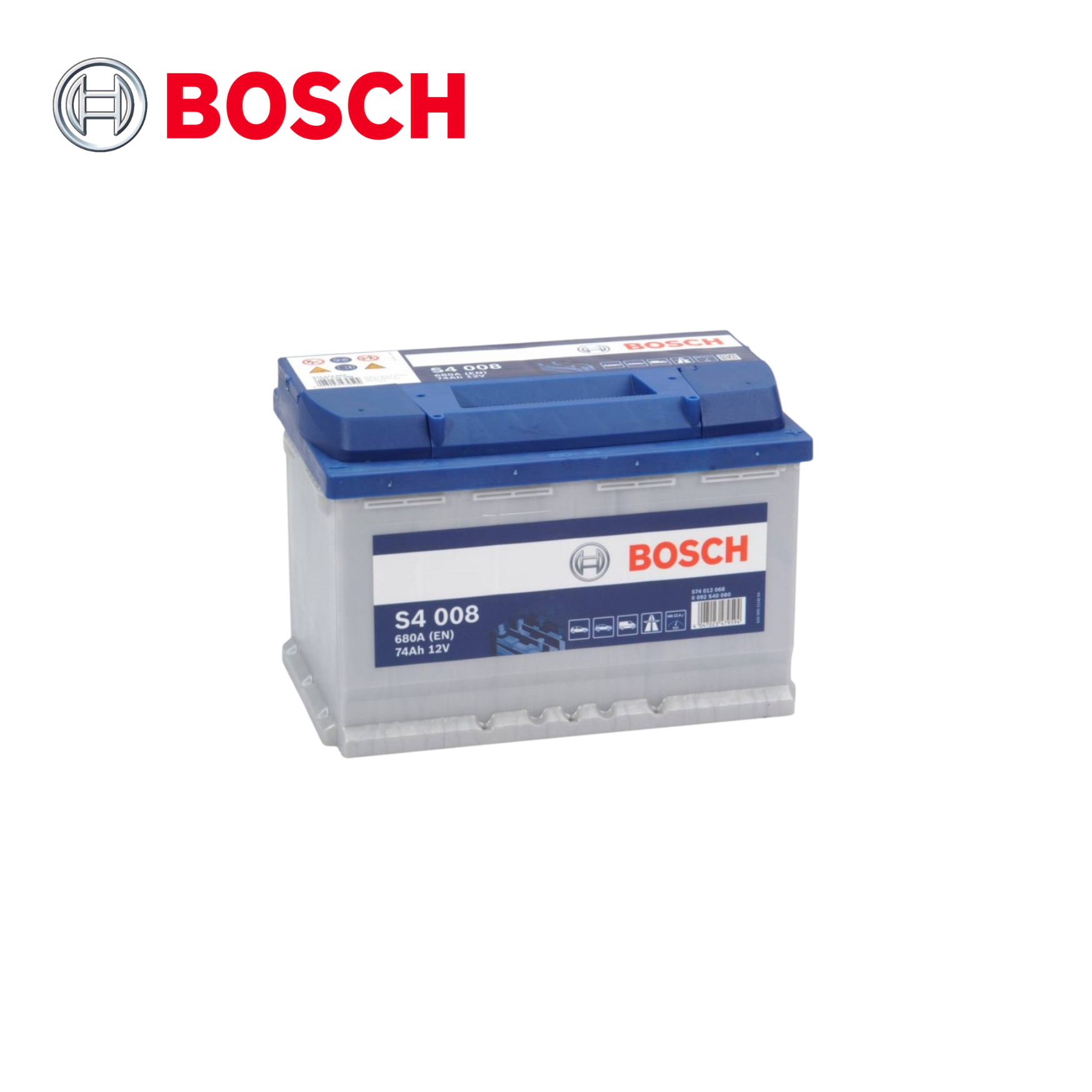 Bosch L3 12V 74Ah 680A S4008
