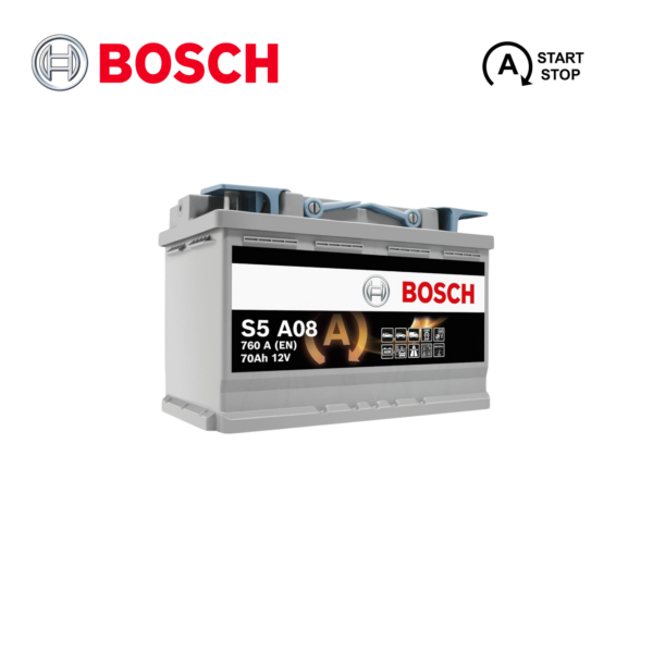 Bosch L3 AGM Star Stop 12V 70Ah 760A S5A08