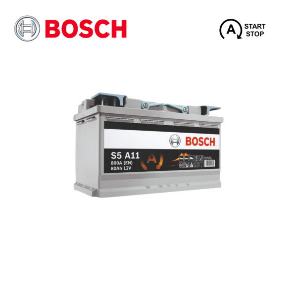Bosch L4 AGM Star Stop 12V 80Ah 800A S5A11