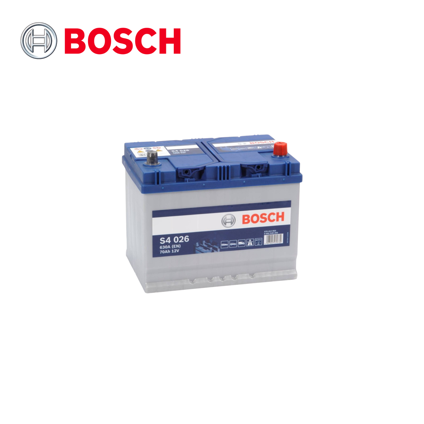 Varta M10 Droite12V 70Ah 630A S4026