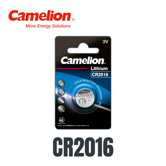 Camelion Pile Contact Voiture CR2016