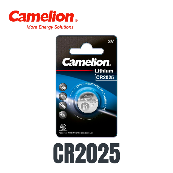 Camelion Pile Contact Voiture CR2025