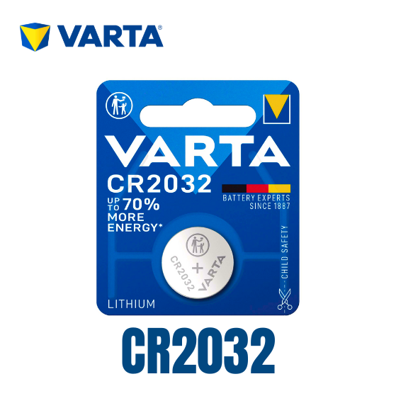 Varta Pile Contact Voiture CR2032