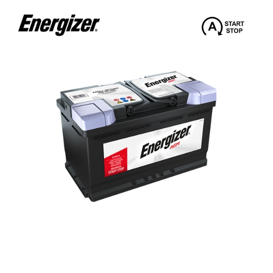 Energizer L4 AGM Star Stop 12V 80Ah 800A EA80L4