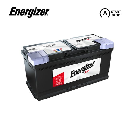 Energizer L6 AGM Star Stop 12V 105Ah 950A EA105L6