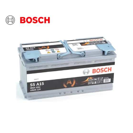 Bosch L6 AGM Star Stop 12V 105Ah 950A S5A15